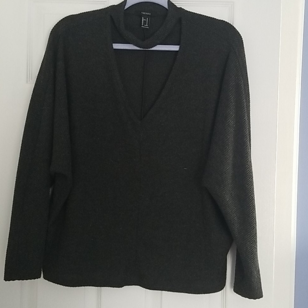 Forever21 scoop neck sweater